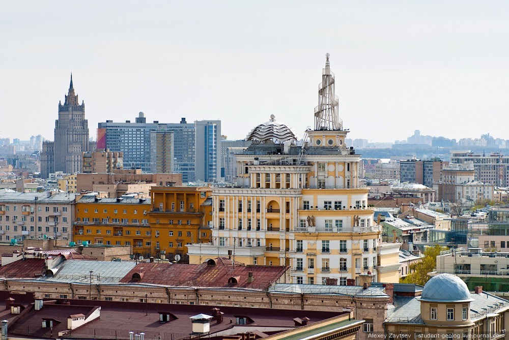 Жилые дома центра Москвы: от советских времен до наших дней