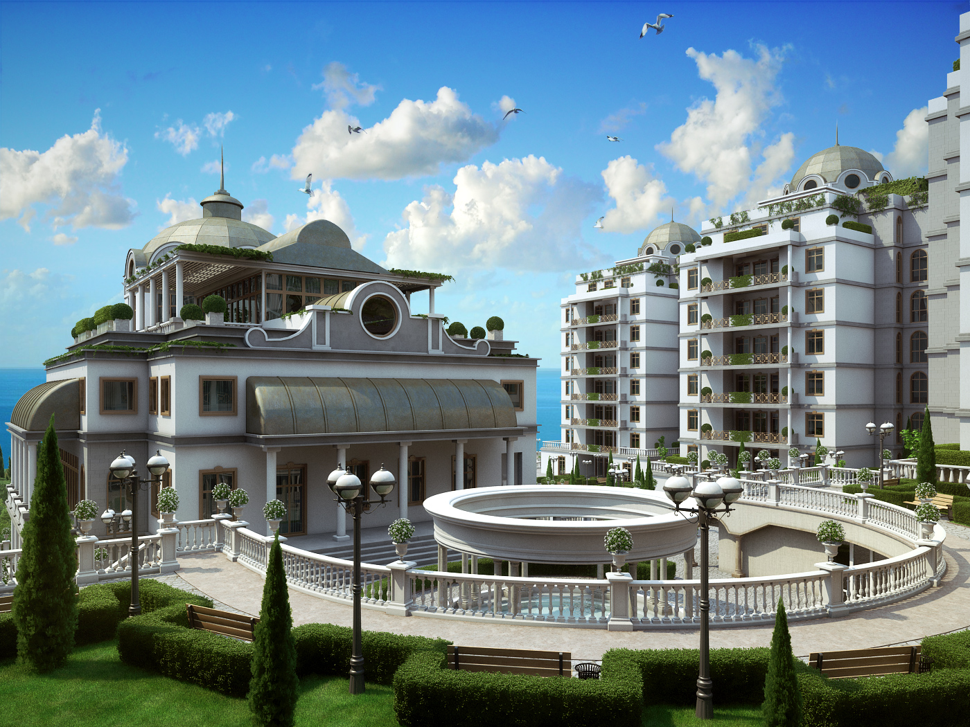 Максимальная стоимость элитного жилья в Крыму составляет 8,000 тыс. долларов за кв. метр