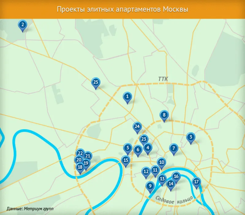 За время правления Собянина количество проектов апартаментов в Москве выросло в 8 раз