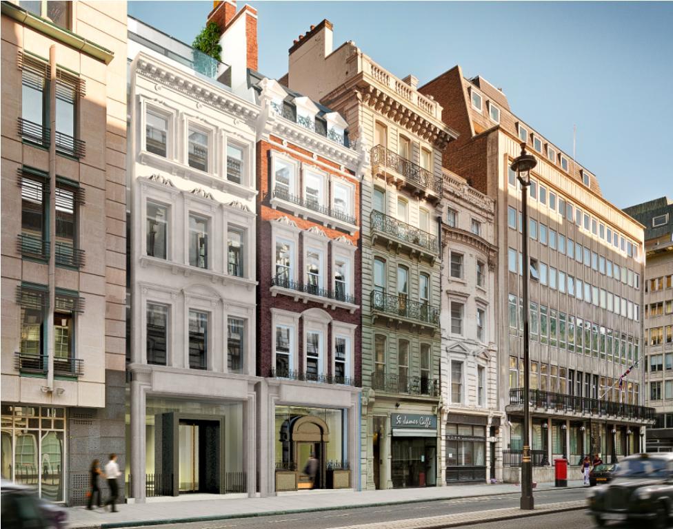 В Лондоне открылись продажи апартаментов в элитном доме на Pall Mall