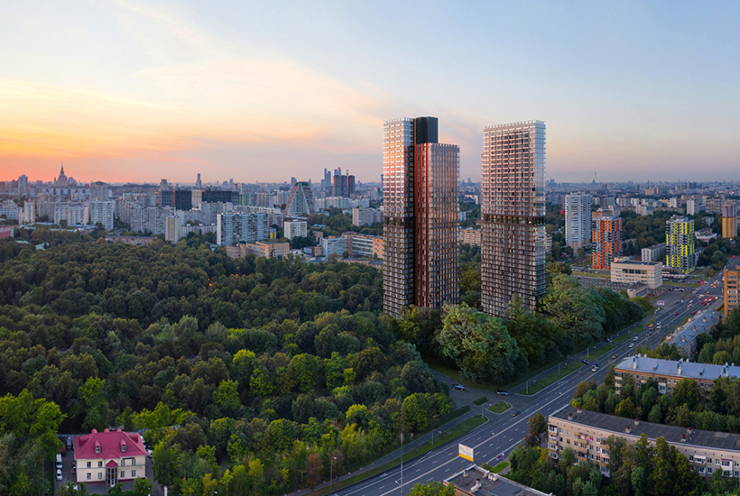 Компания Tekta Group начала продажи в комплексе небоскребов на юго-западе Москвы