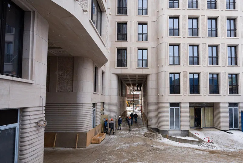 Компания Capital Group сдала новые дома в квартале «Золотой» напротив Кремля