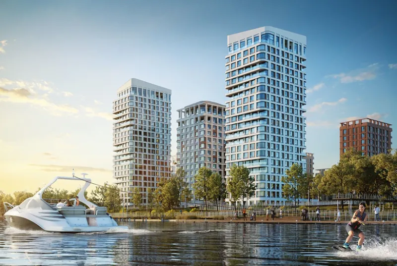 Почти 40% московских новостроек со сдачей в 2023 году находятся у воды