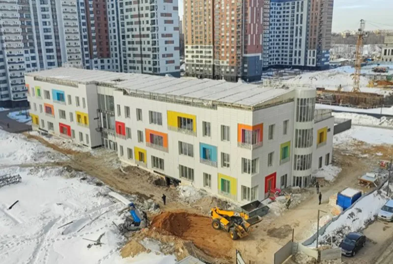 ФСК закачивает отделку детского сада в ЖК «Южная Битца»