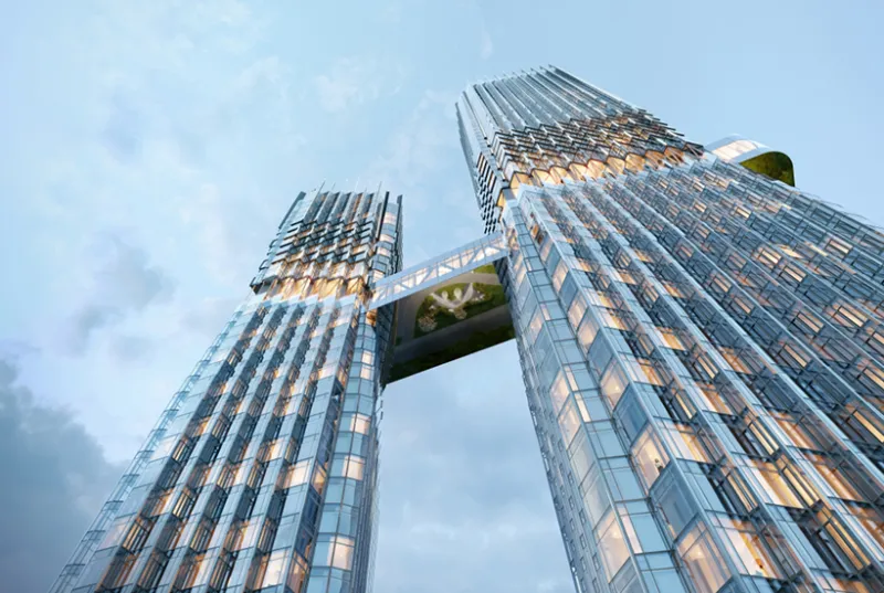 Стартовали продажи квартир в комплексе небоскребов Hideout в Раменках