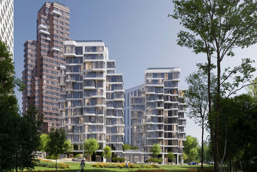 Утверждено архитектурное решение жилого комплекса в Можайском районе Москвы