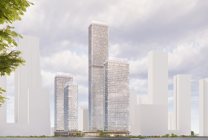 Согласован проект серебристых башен с «коронами» в Можайском районе Москвы