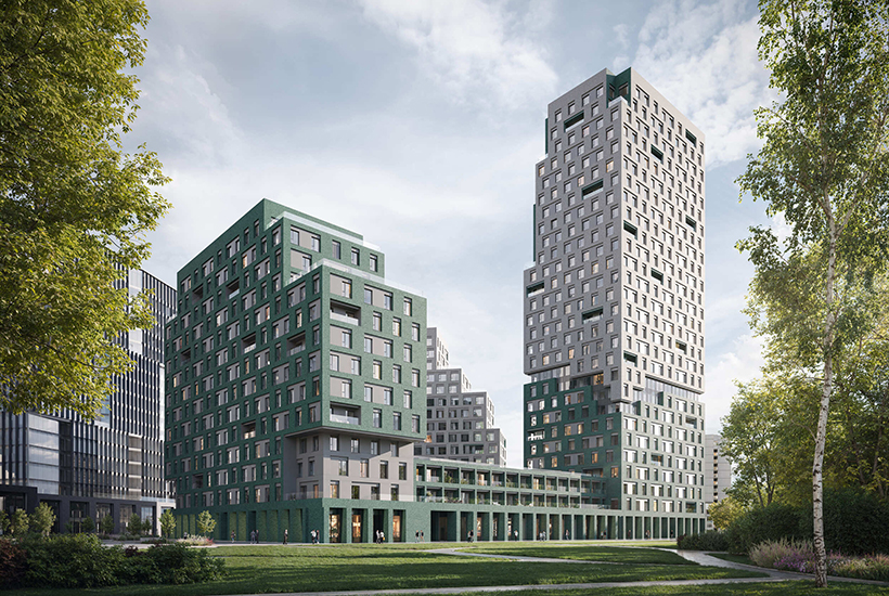 Выдано разрешение на строительство комплекса на 54 тыс. кв. м в Лефортово в Москве