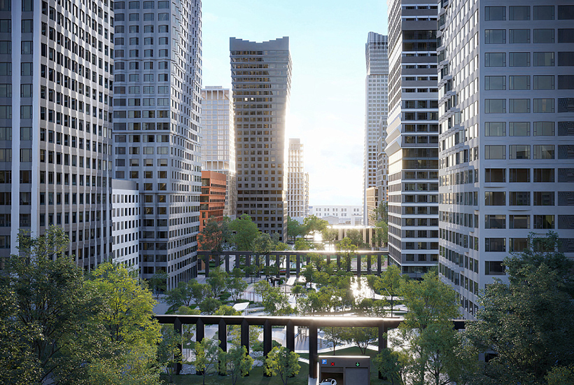 Началось строительство крупного жилого комплекса в Восточном Дегунине на севере Москвы