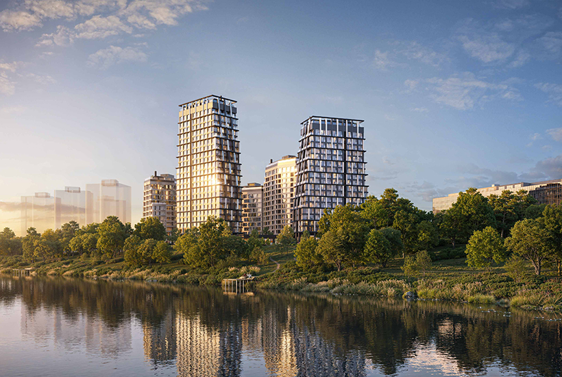 «Остров» вошел в топ лучших комплексов бизнес- и премиум-классов Москвы у воды