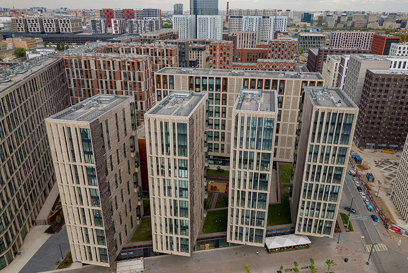 Новостройки бизнес-класса реализуются в 40% районов Москвы