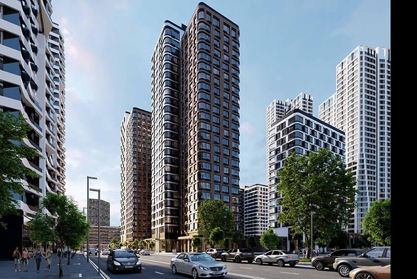 Согласован архитектурный облик корпусов № 39 и 49 в ЖК «Символ» в Лефортове