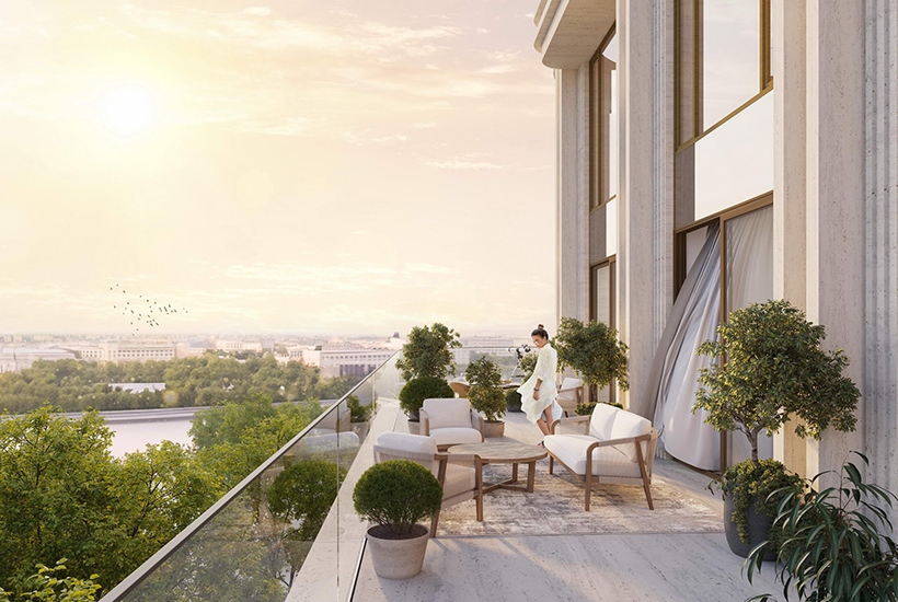 Цена элитных пентхаусов и вилл Москвы достигла рекордных 3,4 млн рублей за кв. м