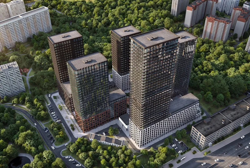 В ЖК «Mypriority Мневники» на северо-западе Москвы приступили к наземным монолитным работам