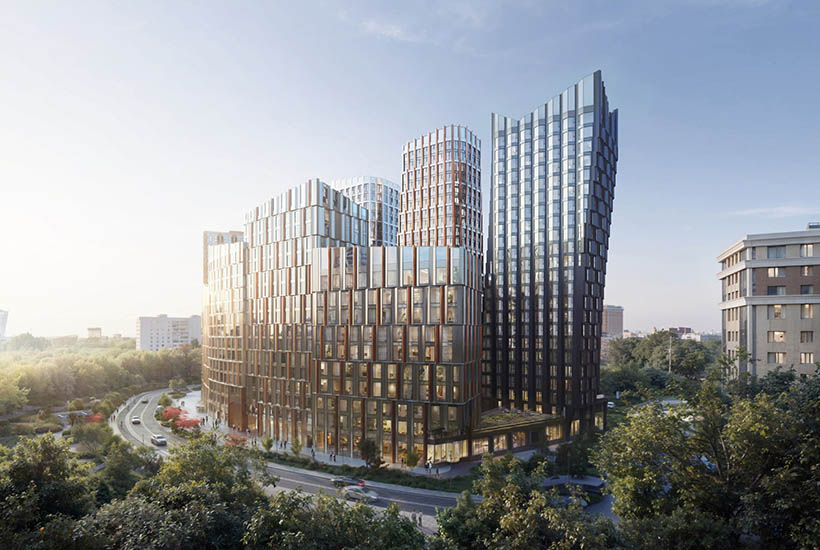 Согласовано архитектурное решение проекта Capital Group рядом с Ходынским полем
