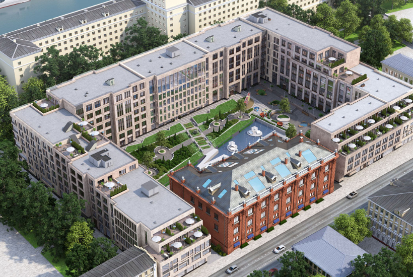 Самые интересные премиальные новостройки Москвы с концепцией «двор без машин»