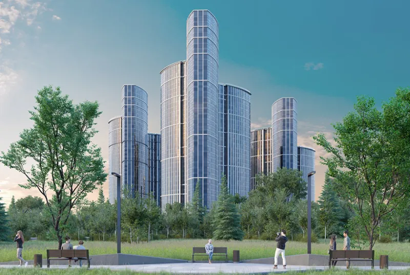 Ставка на зелень. Зачем жителям комплекса «Крылья» собственный лес