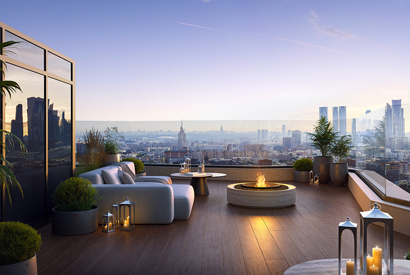 Где покупают пентхаусы в Москве