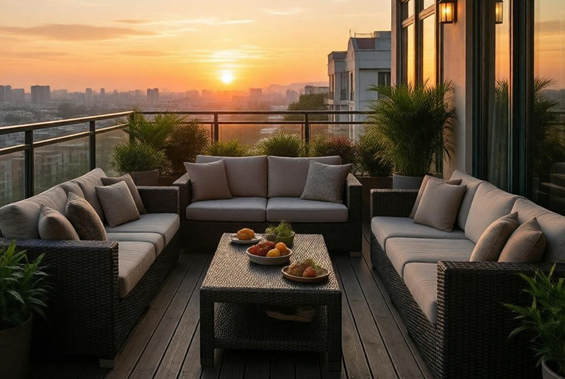 В Москве заметно выросло количество новостроек с террасами и балконами