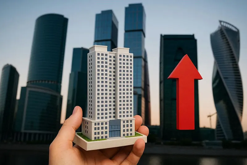 Средняя цена квартир в «Москва-Сити» превысила 1 млн рублей за кв. м