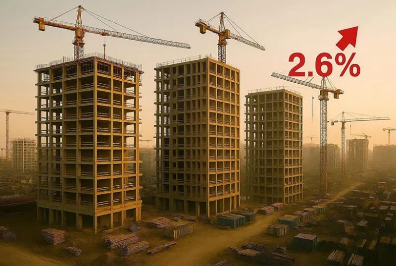 Новостройки Москвы с начала года подорожали на 2,6%