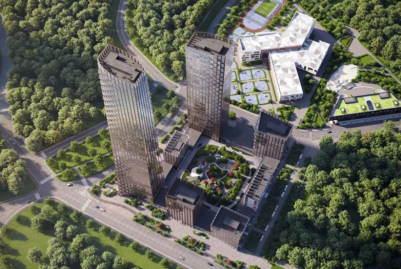 В июне на рынок Москвы вышли пять жилых комплексов