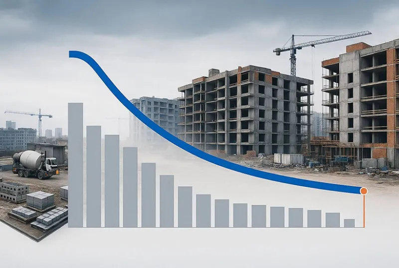 Продажи новостроек в Москве за год упали почти на треть