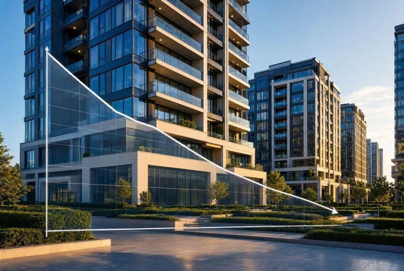 Объем строящего жилья в Москве за год упал на 8%